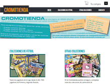 Tablet Screenshot of cromotienda.com